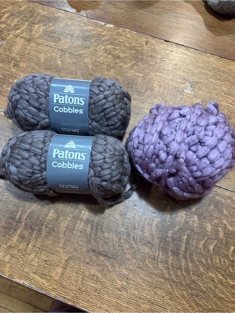 Patons Cobbles Chunky Yarn NEW 3